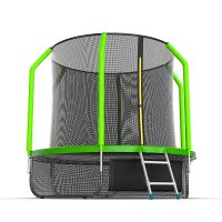 Батут EVO JUMP Cosmo 8ft (Green) с нижней сеткой